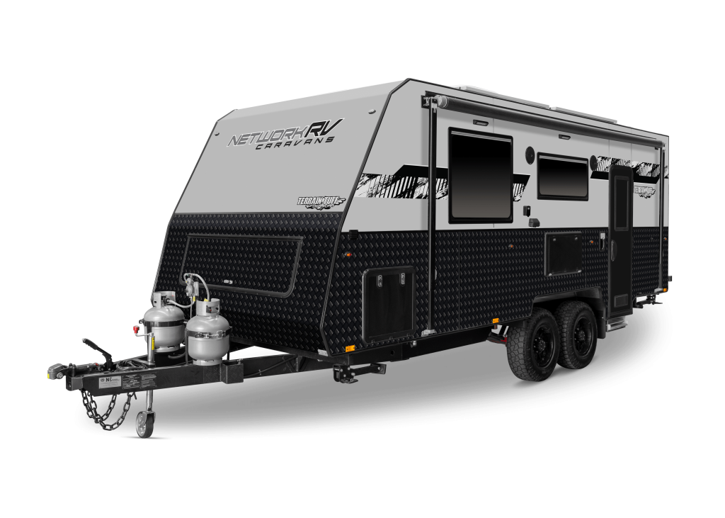 19’6FT Rear Door Pantry - Network RV Caravans
