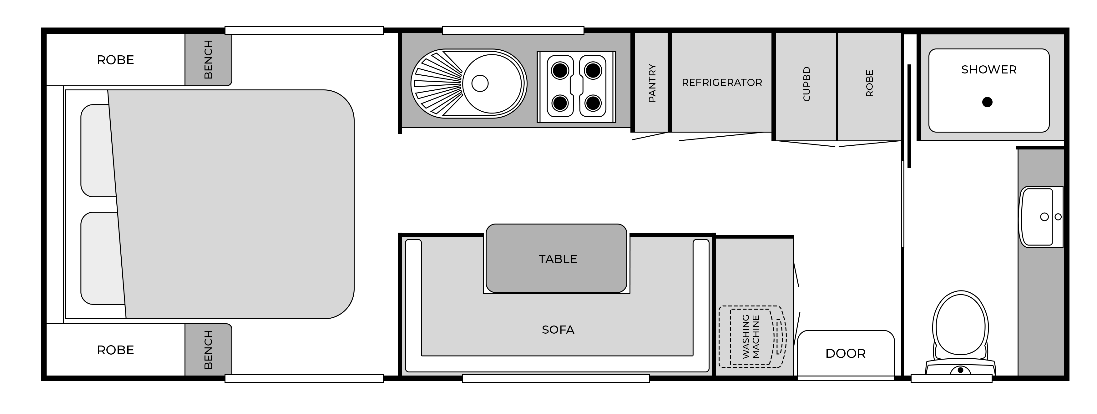 22FT Rear Door